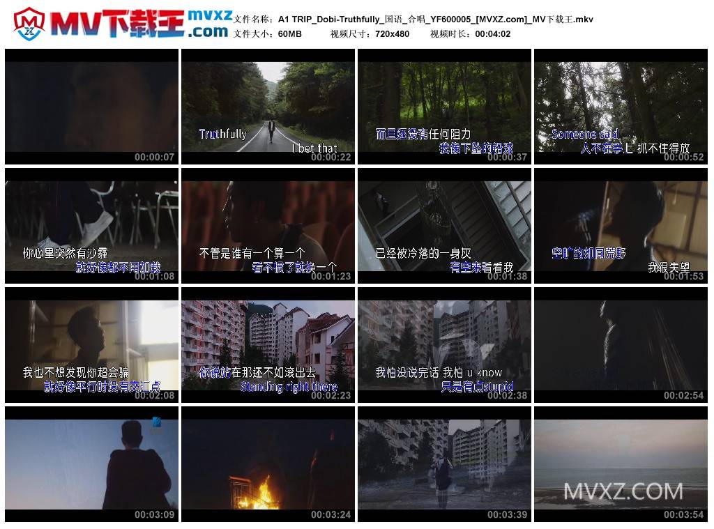 A1 TRIP_Dobi-Truthfully_国语_合唱_YF600005